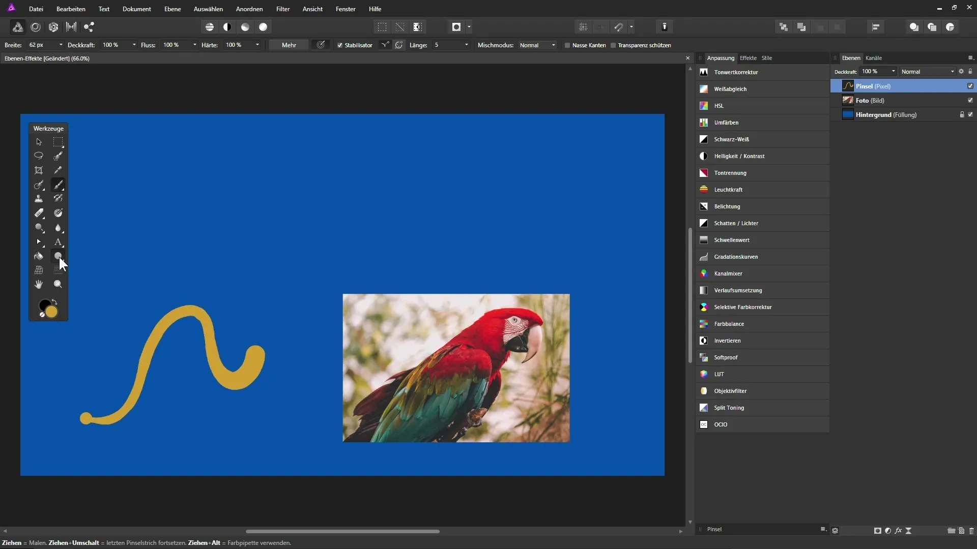Optimale Nutzung von Ebeneneffekten in Affinity Photo Optimale Nutzung von Ebeneneffekten in Affinity Photo