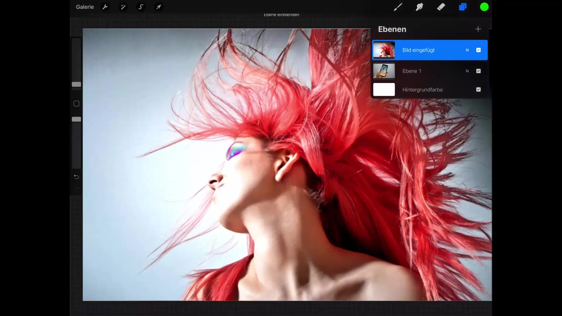 Meistere die Clipping-Maske in Procreate