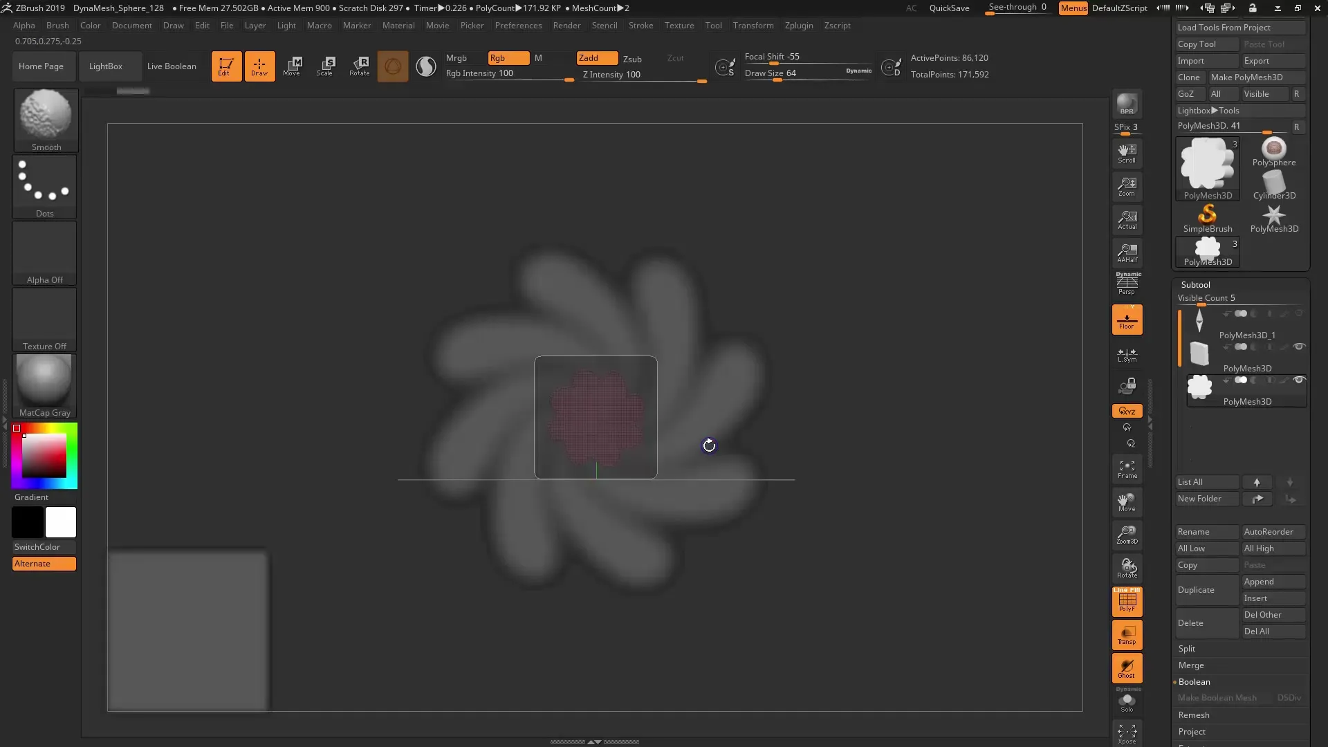 ZBrush 2019 – Spotlight 2.0 und Snapshot 3D: So Erstellst du Effektiv Meshes