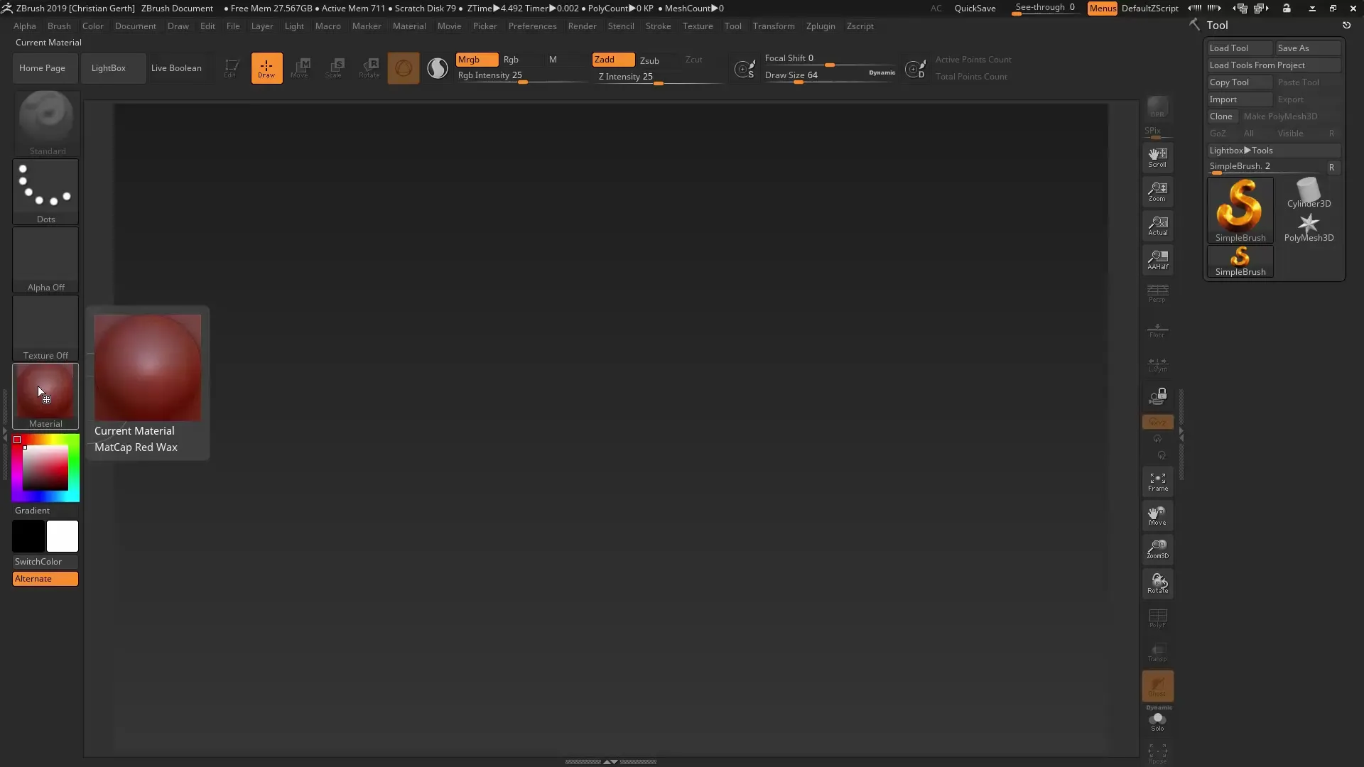 Meistere Snapshot 3D in ZBrush für kreative Alphas