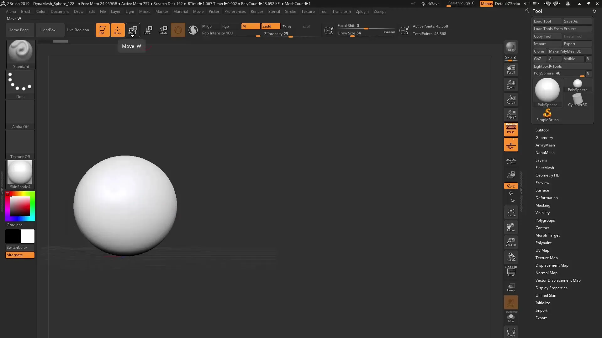 ZBrush 2019 ZColor Plugin – Farben effektiv verwalten