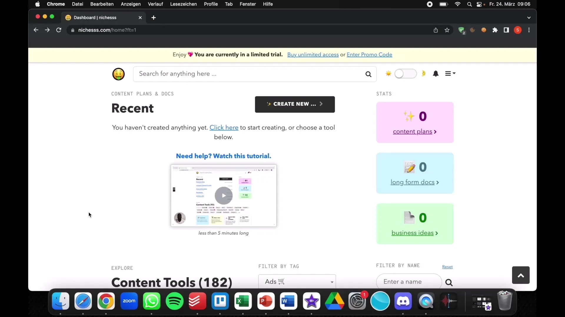 Nichesss: Unfold your creativity in different niches