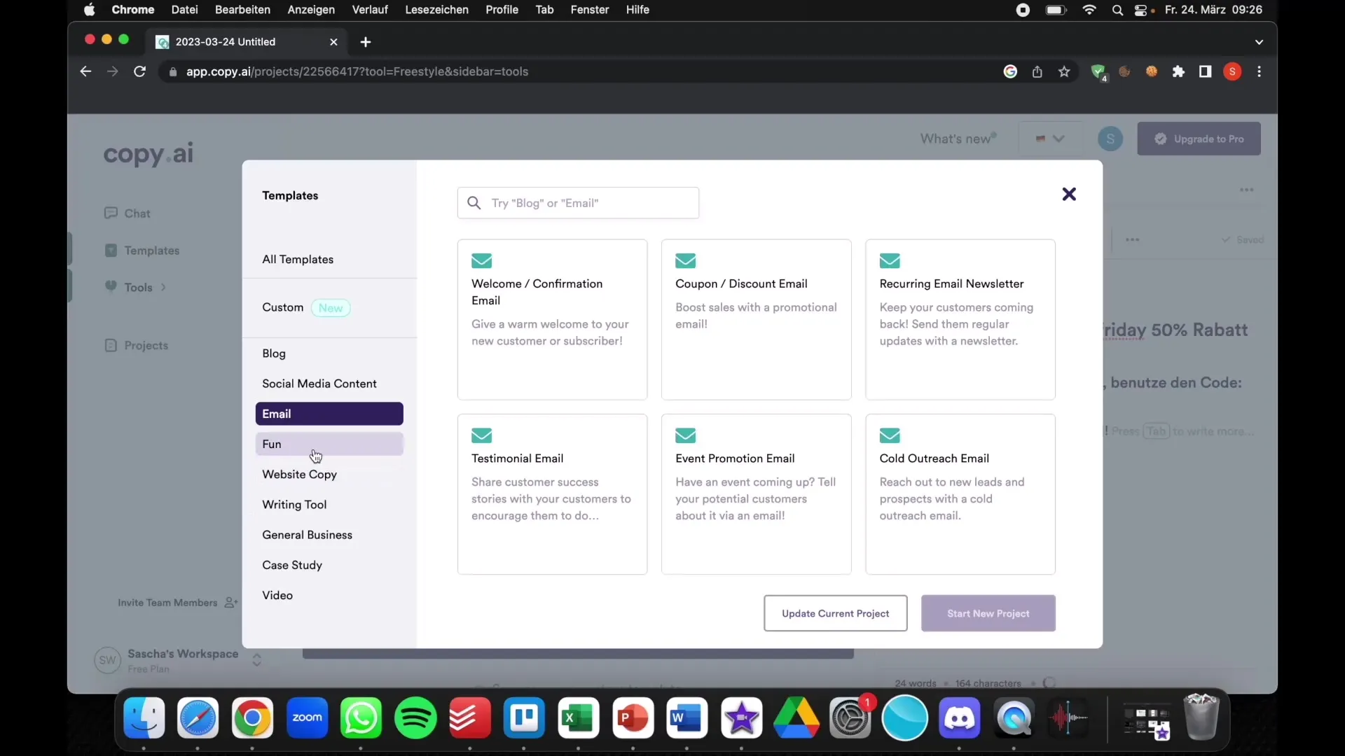 Creating text made easy with Copy.ai Creating text made easy with Copy.ai