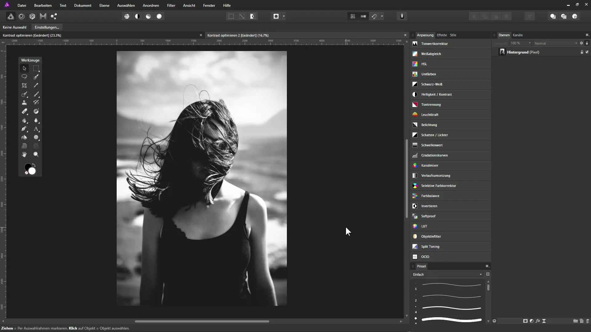 Kontrast optimieren in Affinity Photo: So verbesserst du Fotos Kontrast optimieren in Affinity Photo: So verbesserst du Fotos