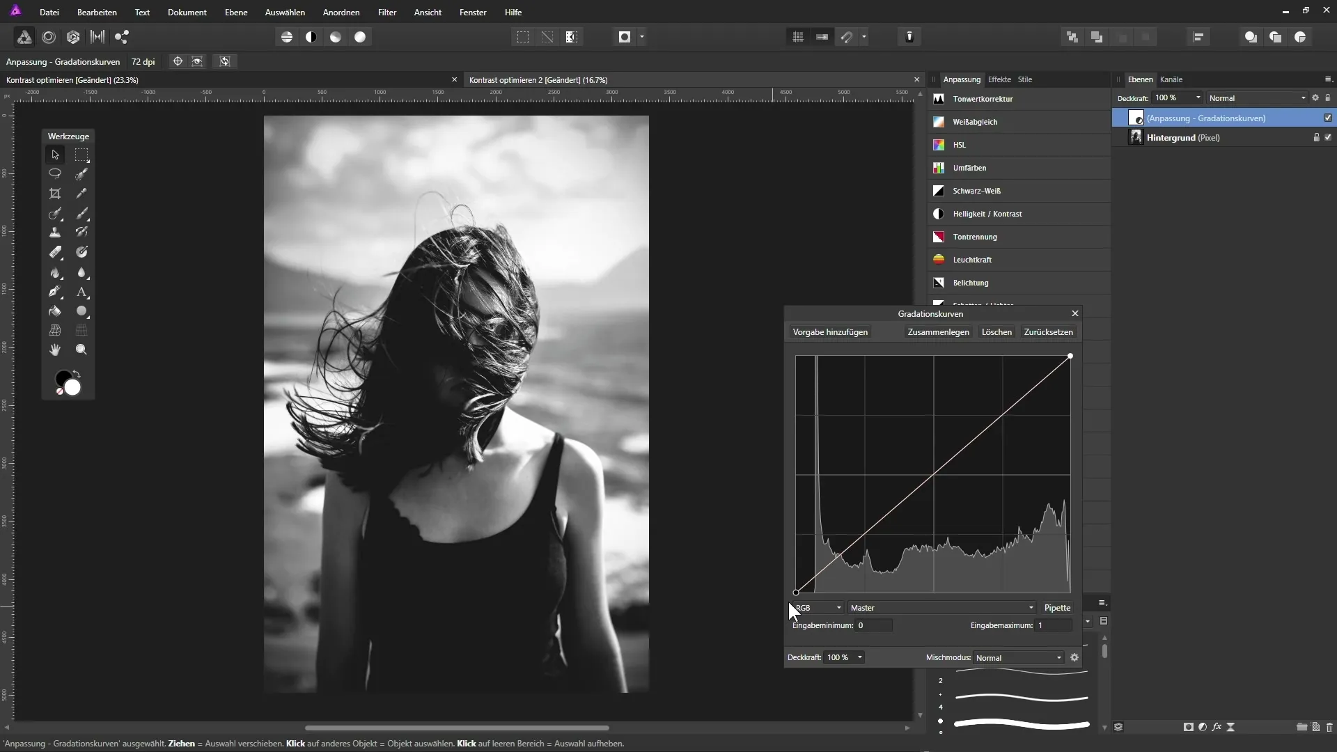 Kontrast optimieren in Affinity Photo: So verbesserst du Fotos Kontrast optimieren in Affinity Photo: So verbesserst du Fotos