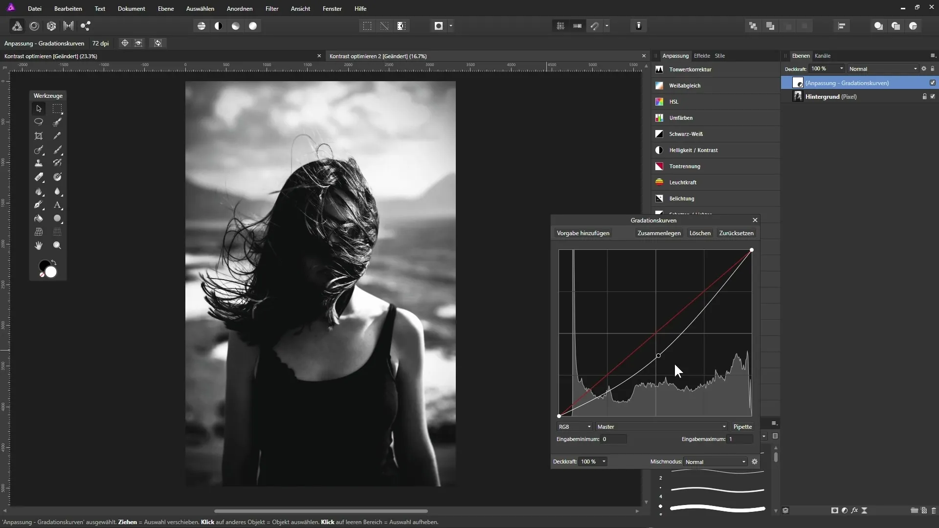 Kontrast optimieren in Affinity Photo: So verbesserst du Fotos Kontrast optimieren in Affinity Photo: So verbesserst du Fotos