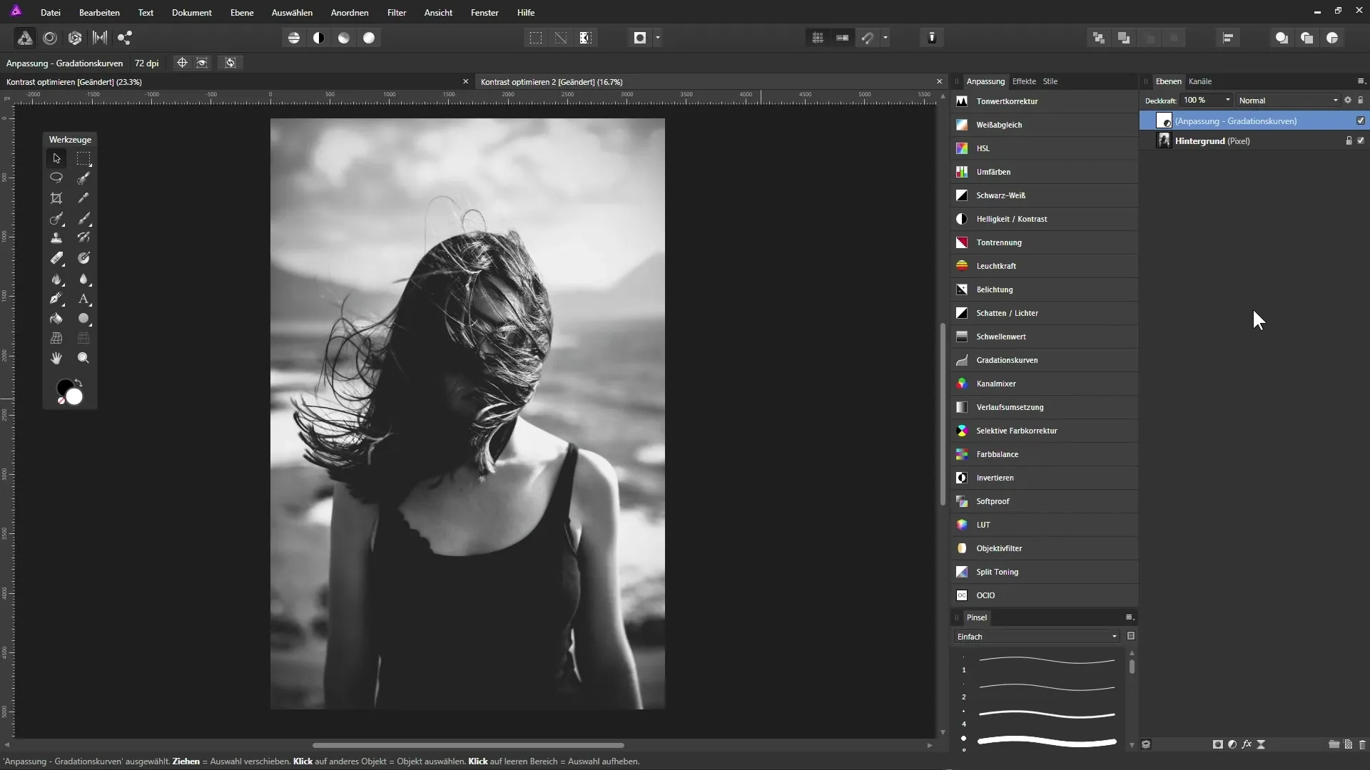 Kontrast optimieren in Affinity Photo: So verbesserst du Fotos Kontrast optimieren in Affinity Photo: So verbesserst du Fotos