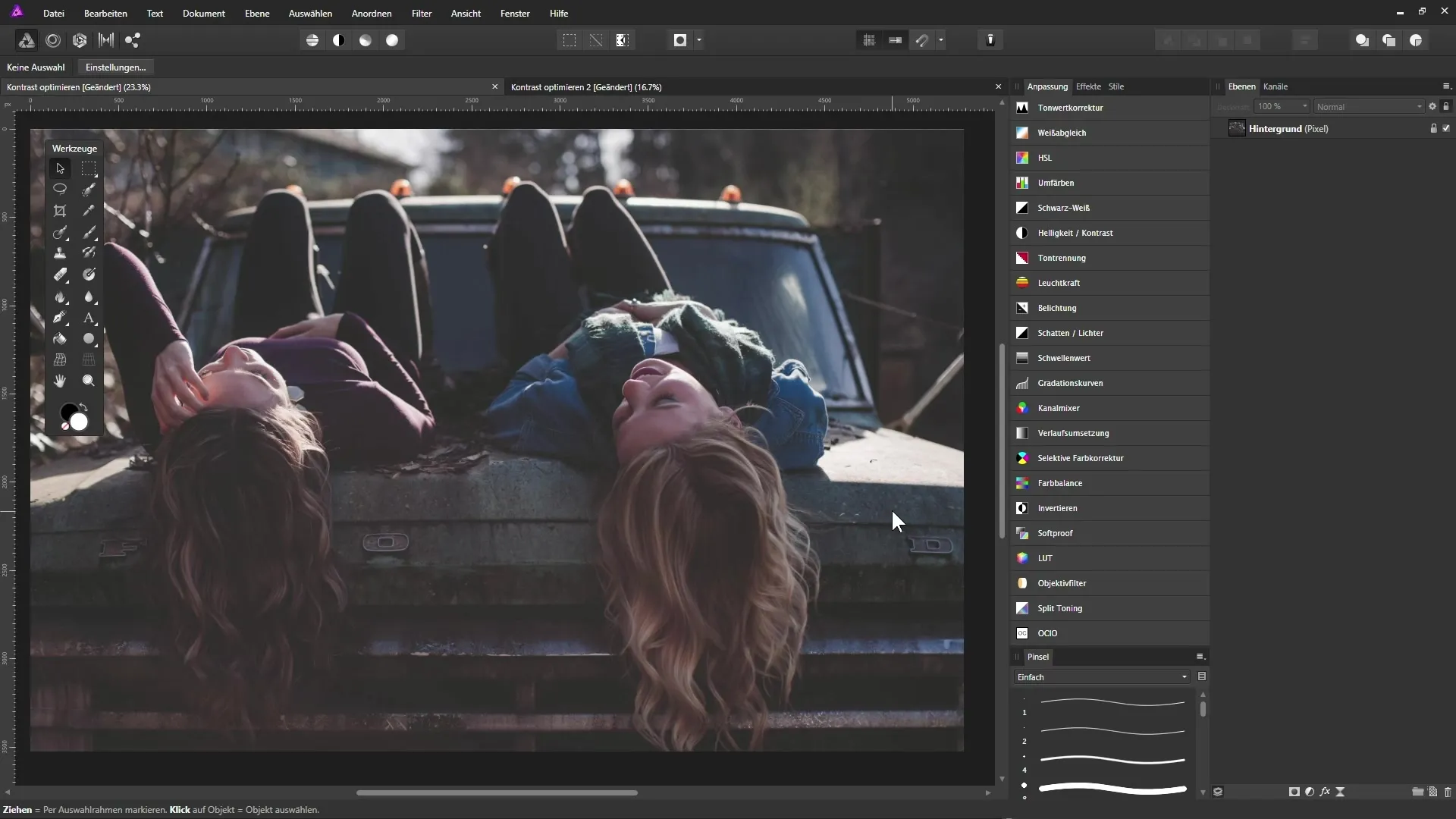 Kontrast optimieren in Affinity Photo: So verbesserst du Fotos Kontrast optimieren in Affinity Photo: So verbesserst du Fotos