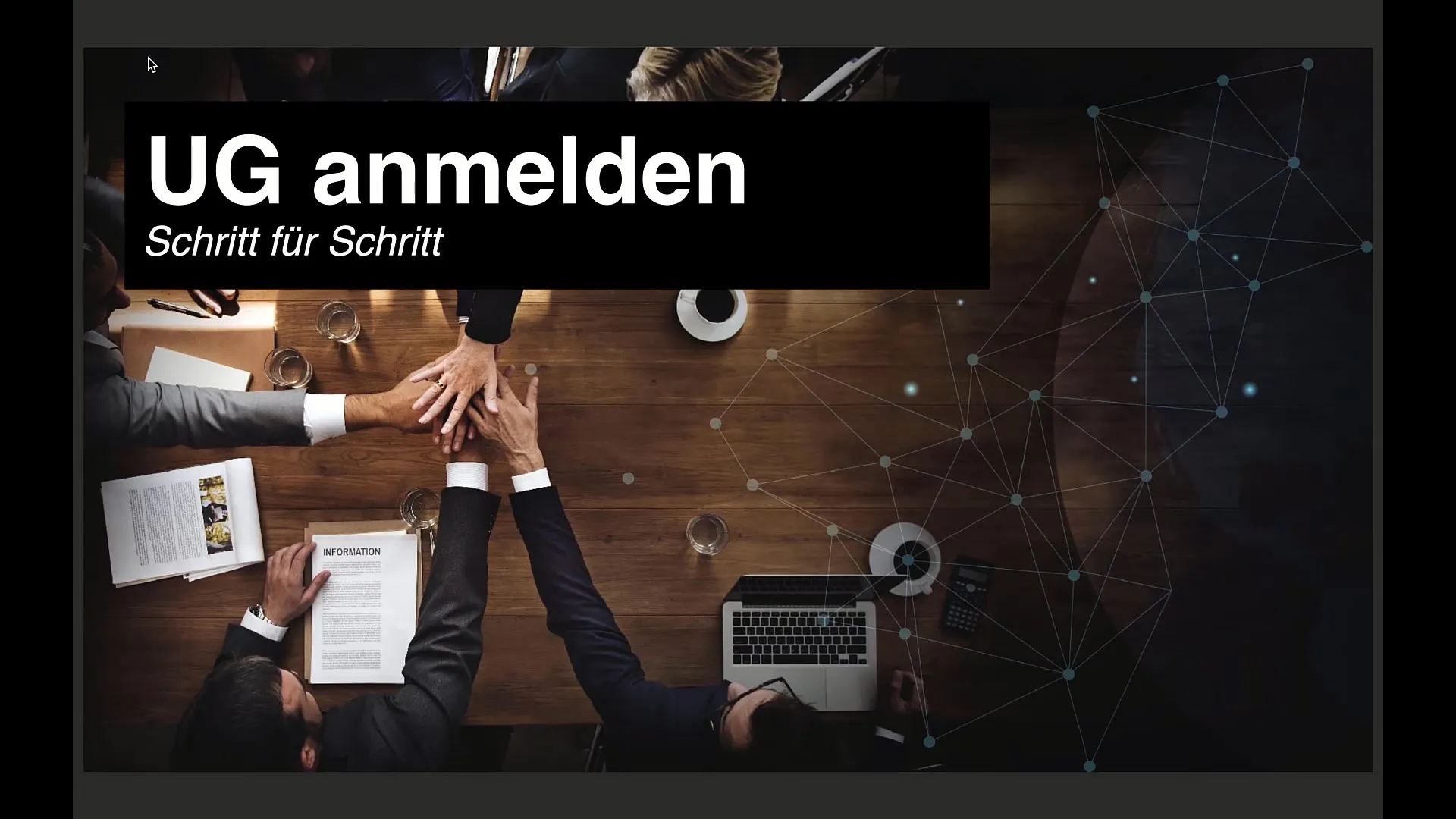 Manual för registrering av ett UG (Företagarförening)