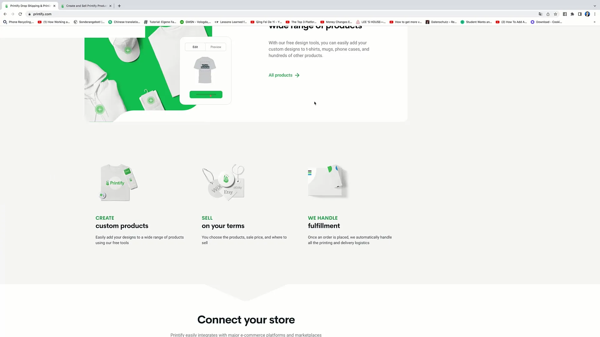 Print on Demand med Printify: Så startar du din e-handel-verksamhet