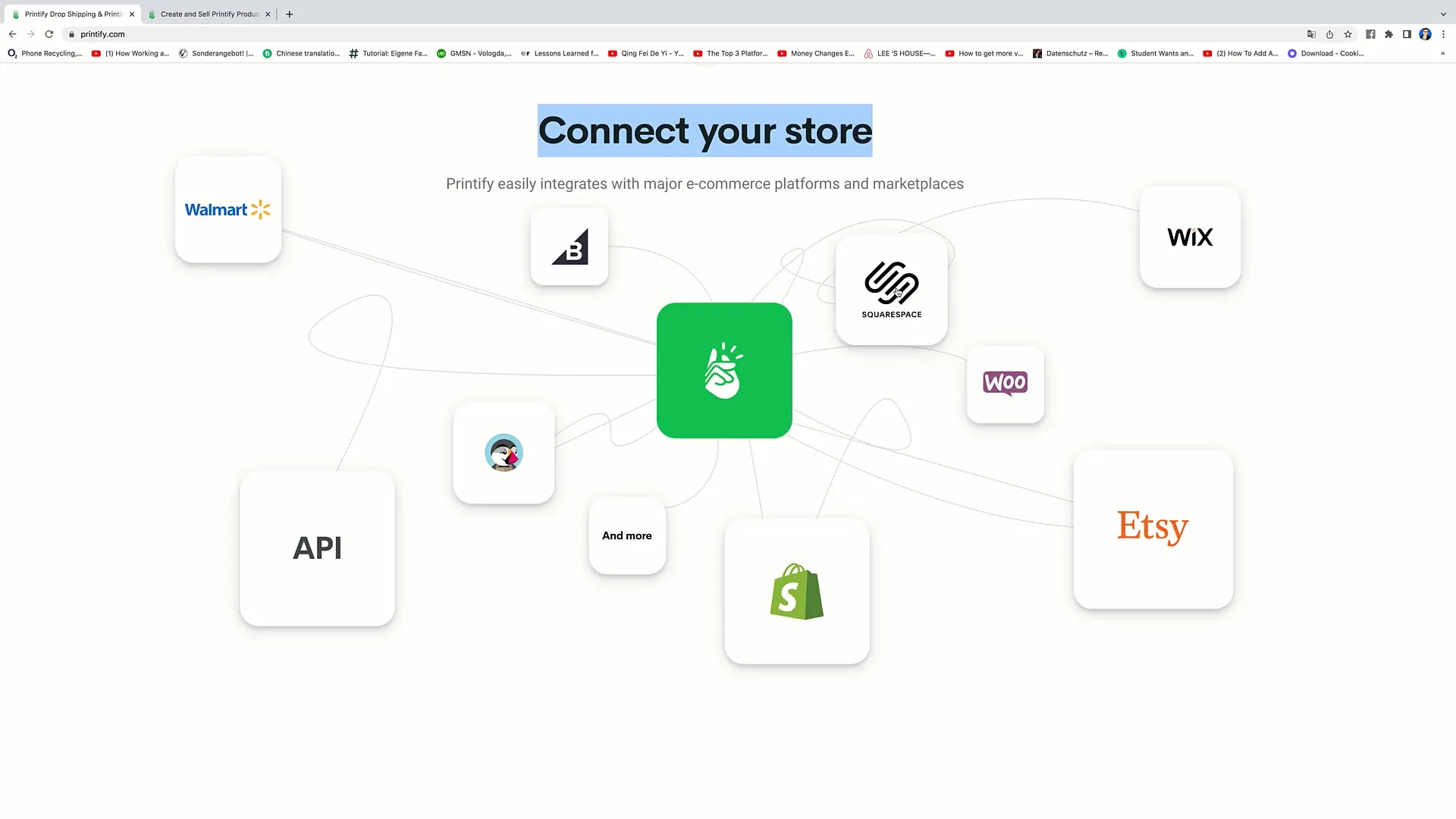 Tryck på begäran med Printify: Så startar du din e-handelsverksamhet