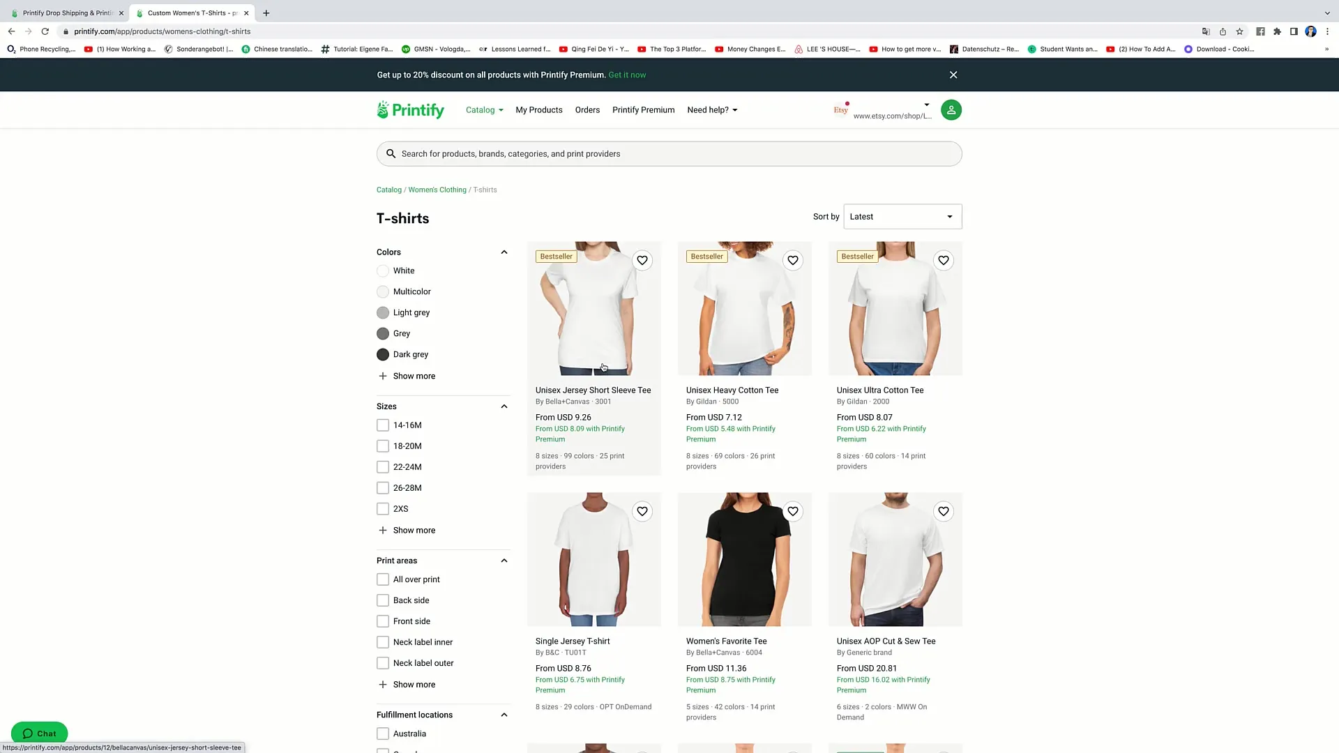 Tryck på begäran med Printify: Så här startar du din e-handel verksamhet