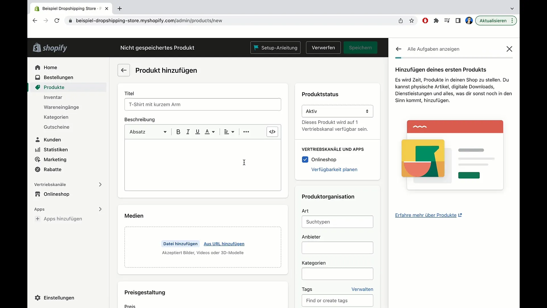 Beginilah cara membuat produk di Shopify - Panduan langkah demi langkah Beginilah cara menambahkan produk di Shopify - Panduan Langkah demi Langkah
