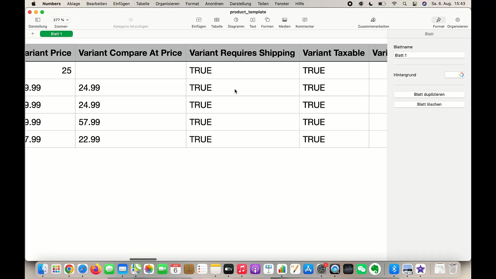 Instructions for importing products into Shopify via CSV file Instructions for importing products into Shopify via CSV file