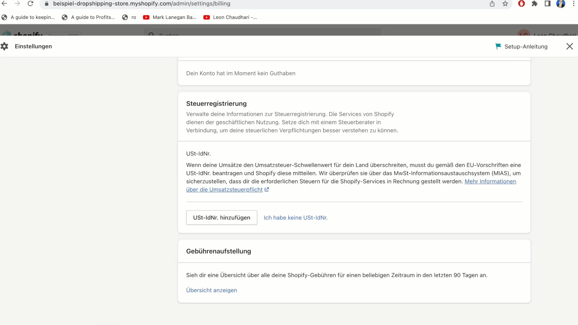 Moms-ID i Shopify - Så här gör du steg för steg