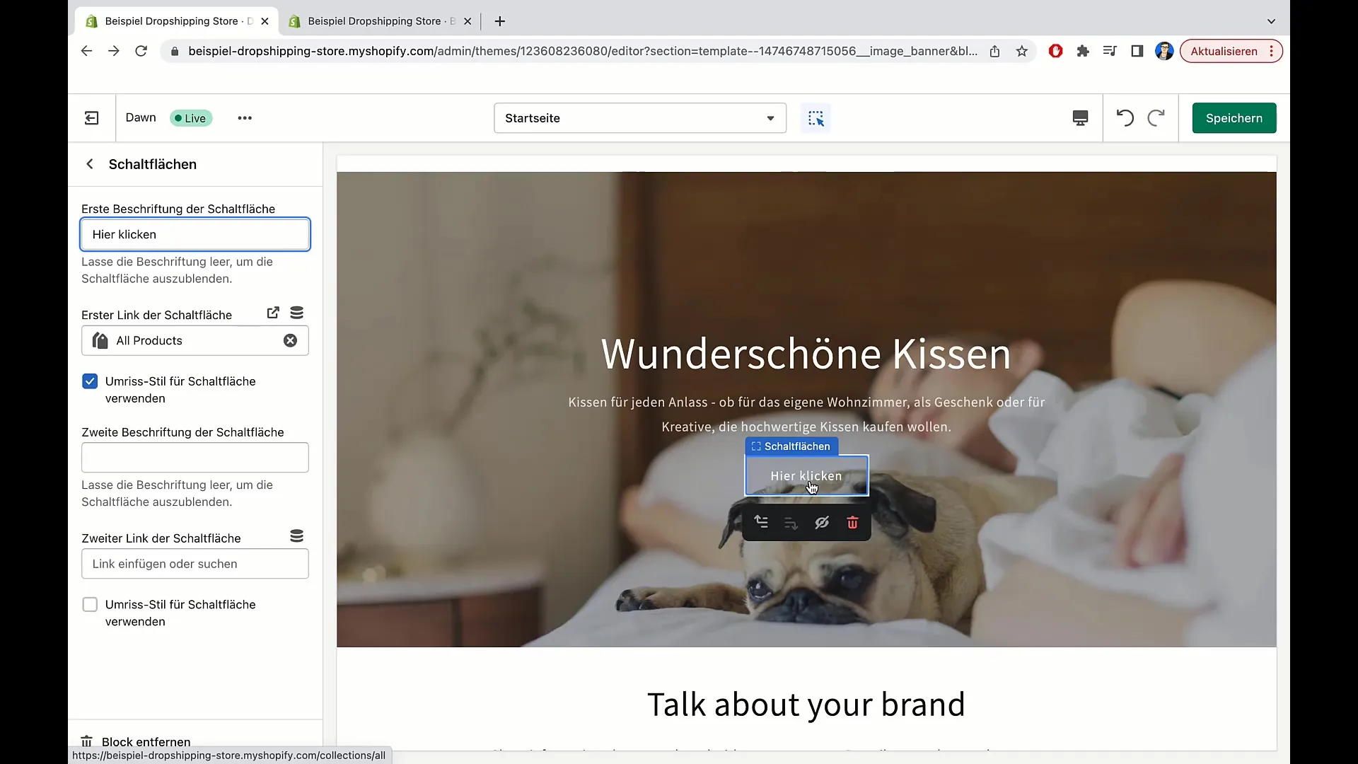Mengatur Gambar Banner dan Tombol di Shopify - Panduan Langkah demi Langkah Mengubah Gambar Banner dan Tombol di Shopify - Panduan Langkah Demi Langkah