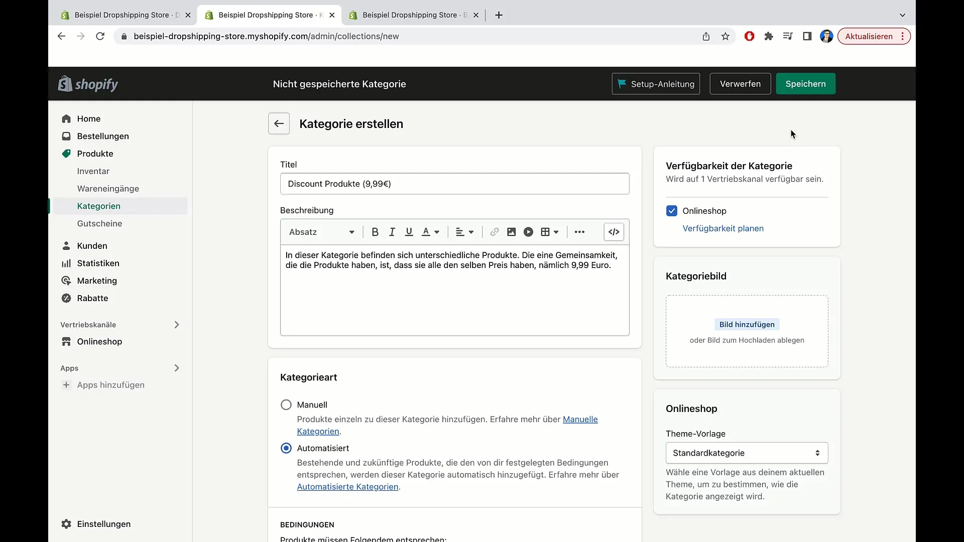 Membuat Kategori Shopify - Panduan Lengkap Membuat Kategori Shopify - Panduan lengkap