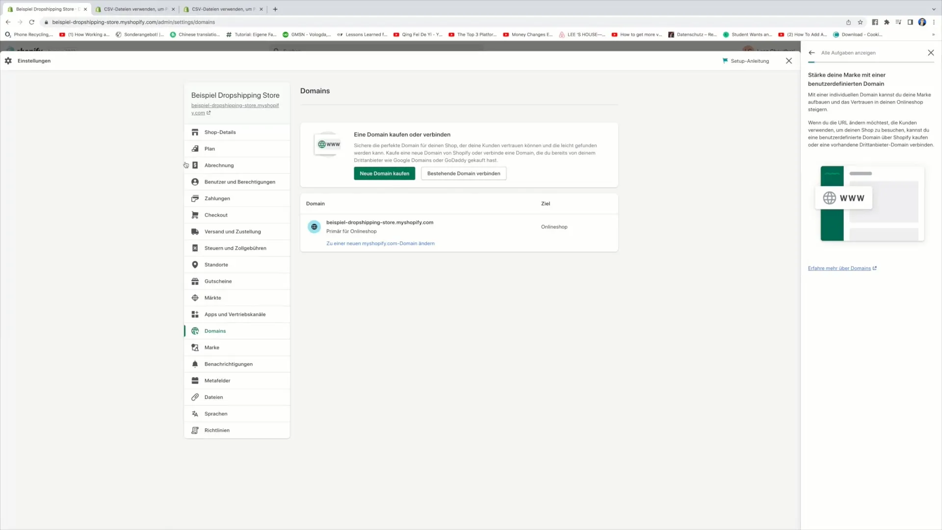 Köp domän för din Shopify-butik: En steg-för-steg-guide
