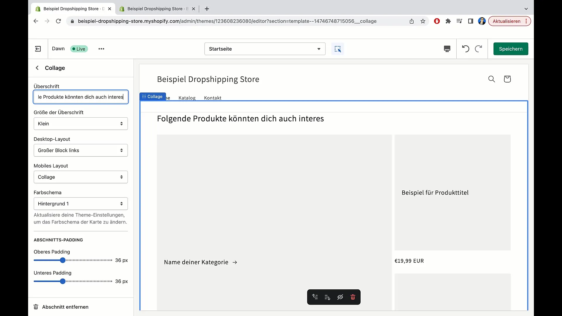 Effective tutorial for editing collages in Shopify Efficient guide for editing collages in Shopify