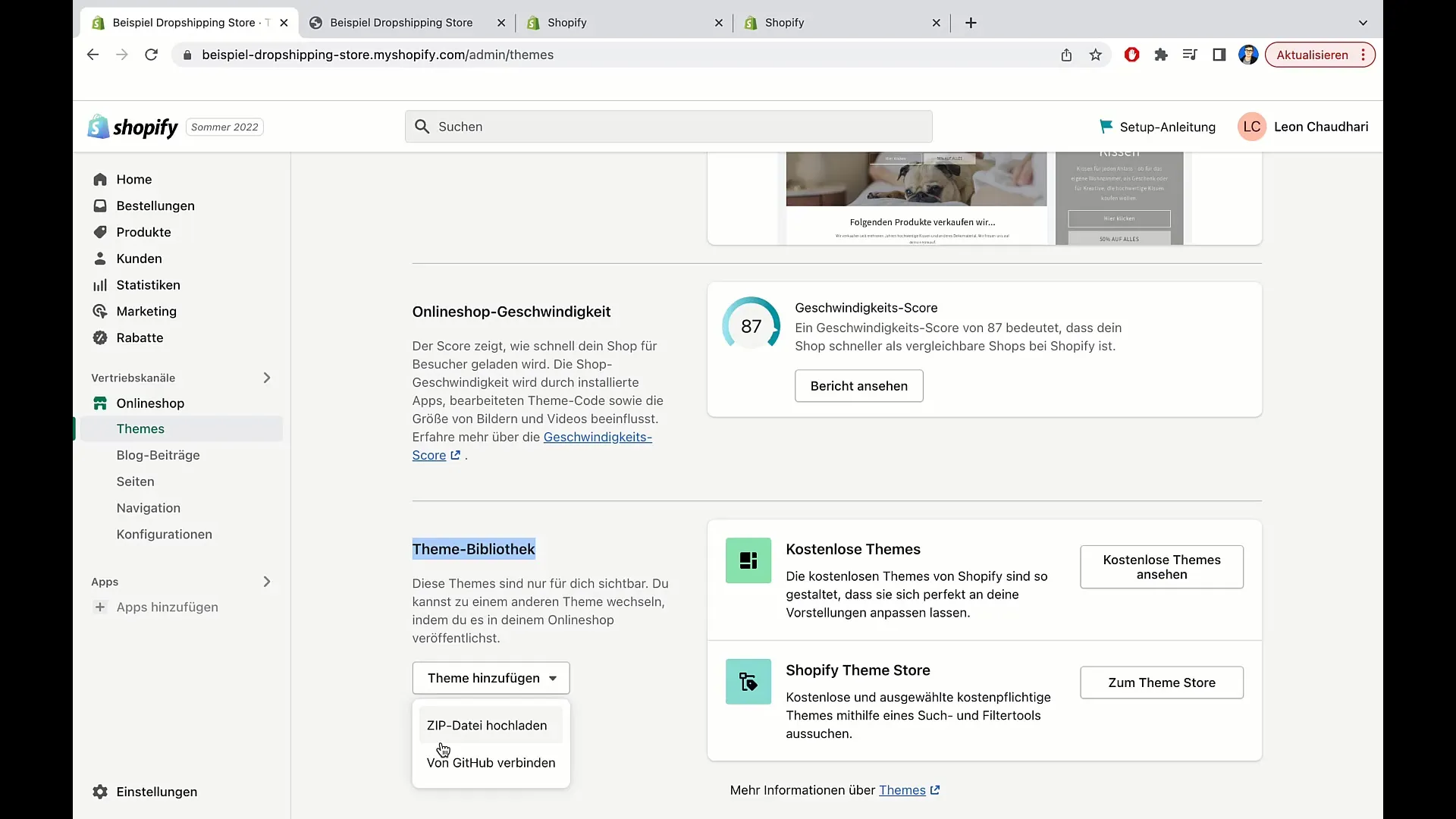 Byt tema och anpassa i Shopify - En omfattande guide