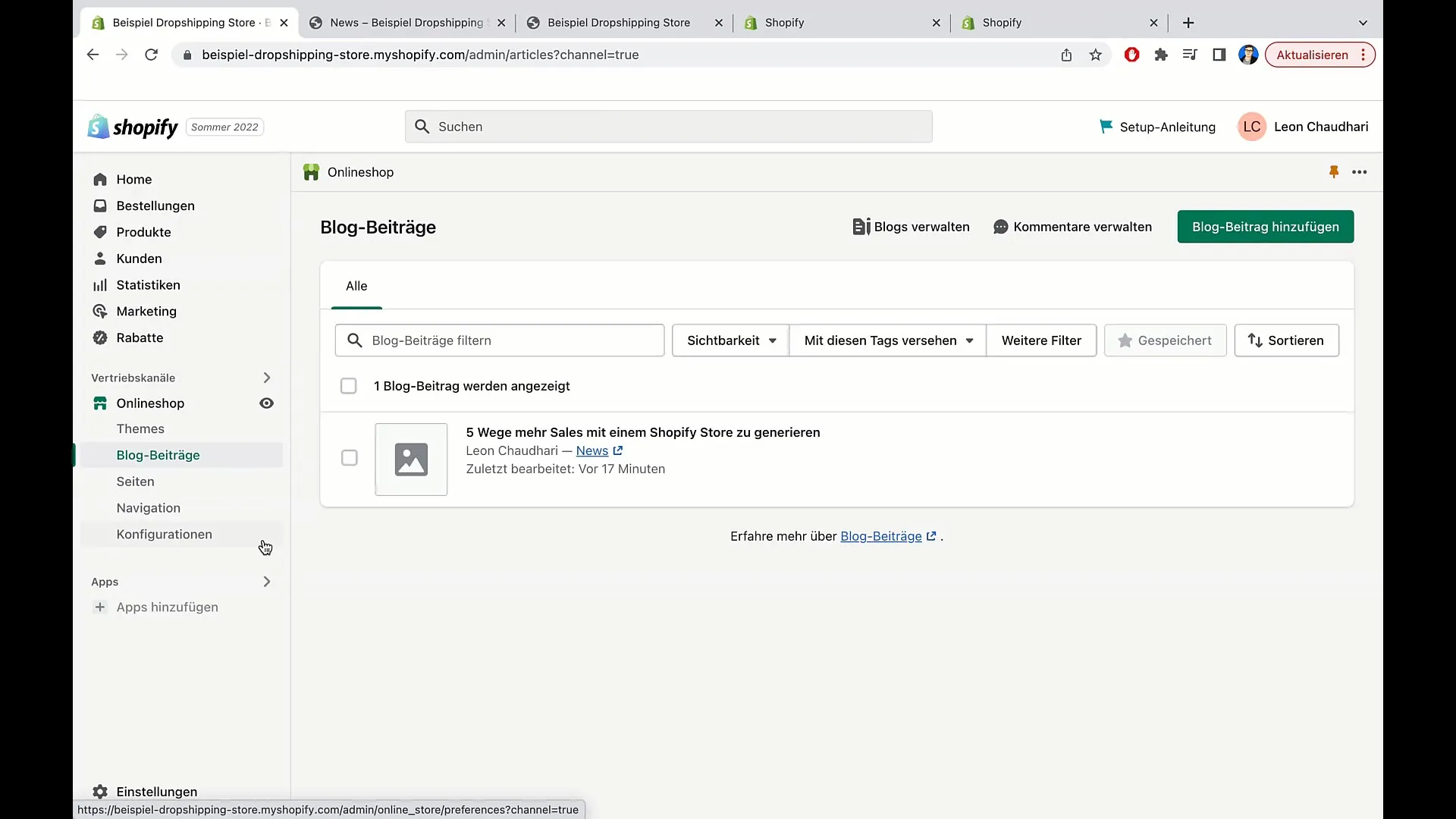 Membuat halaman Shopify - Panduan untuk E-Commerce