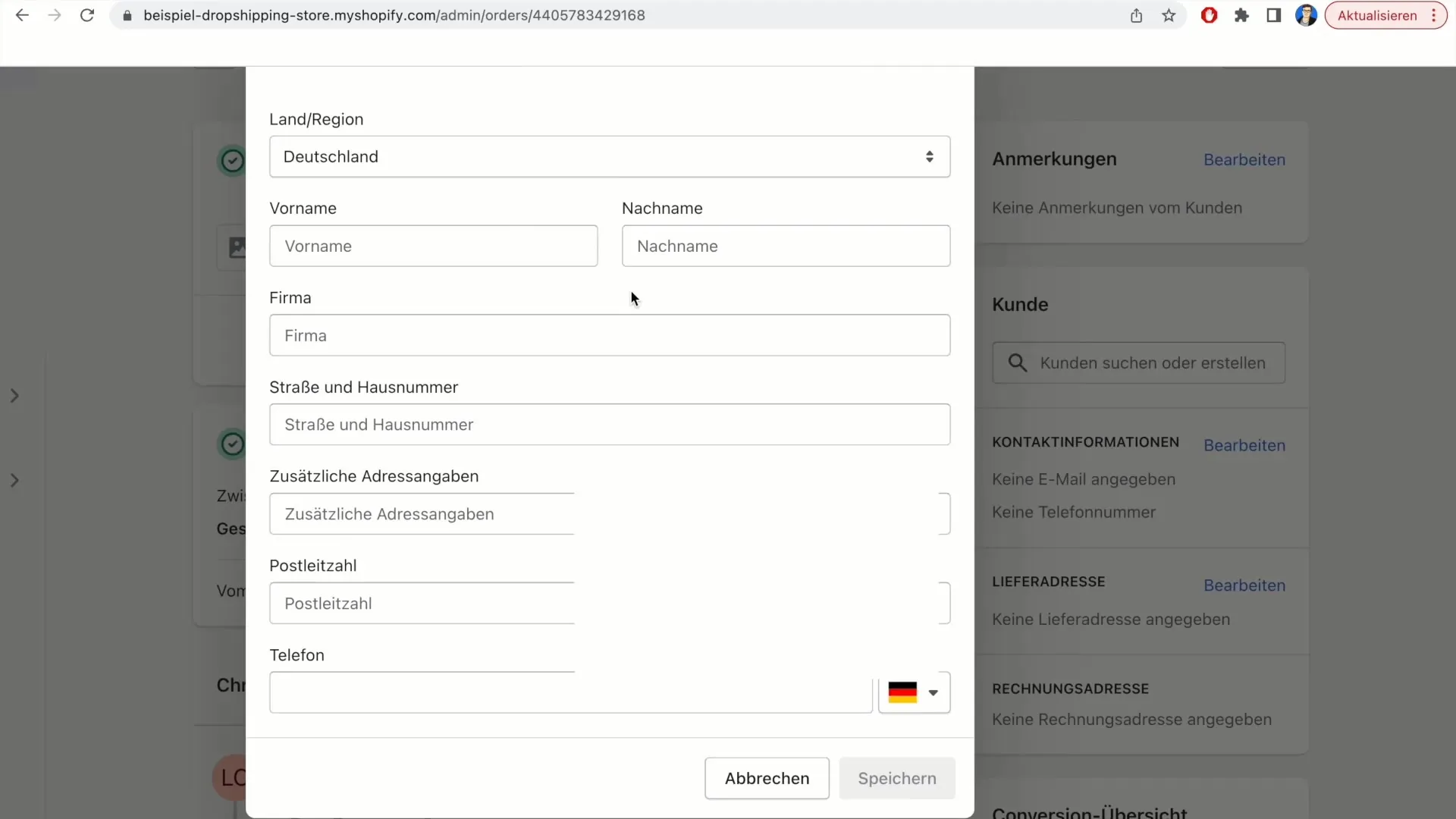 Skriv ut fraktsedel i Shopify