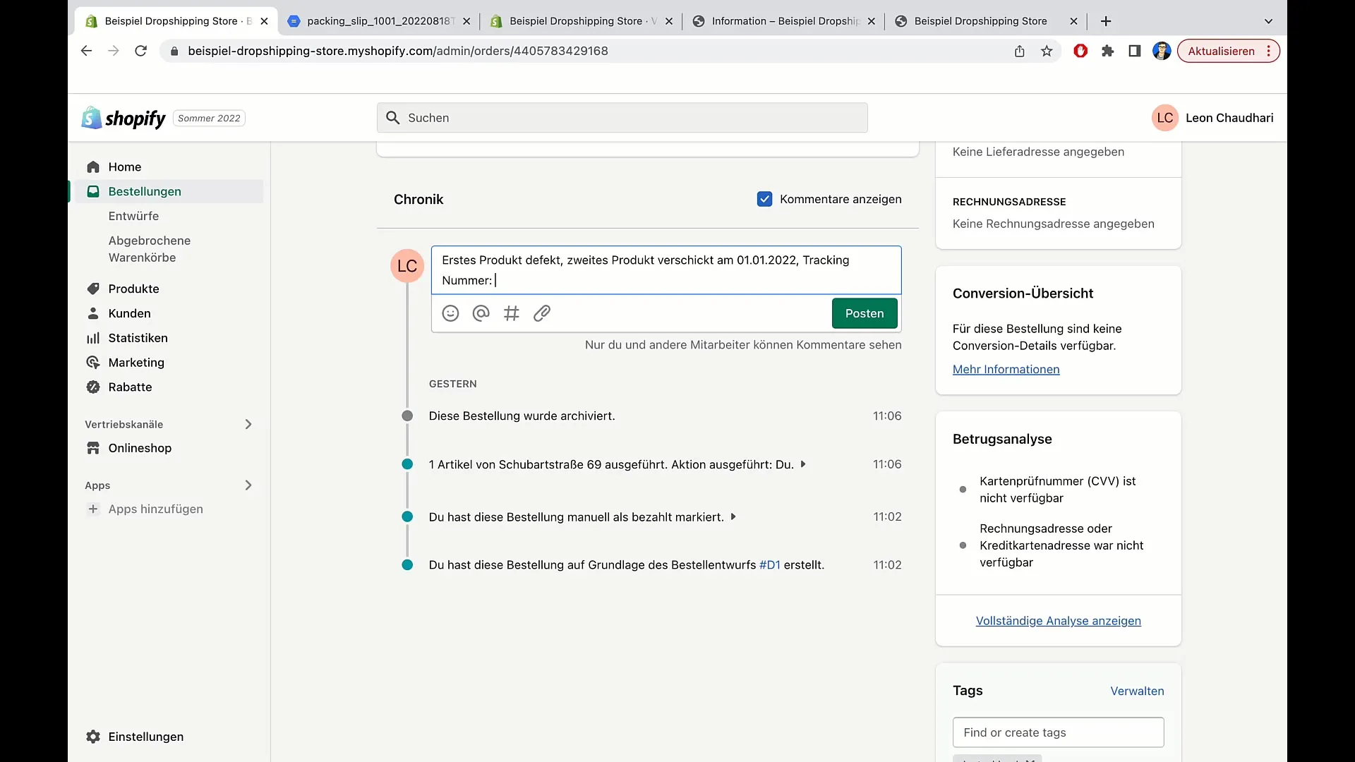 Mengelola Retur secara Efektif di Shopify Course E-Commerce Kurs E-Commerce: Mengelola Retur dengan Efektif di Shopify