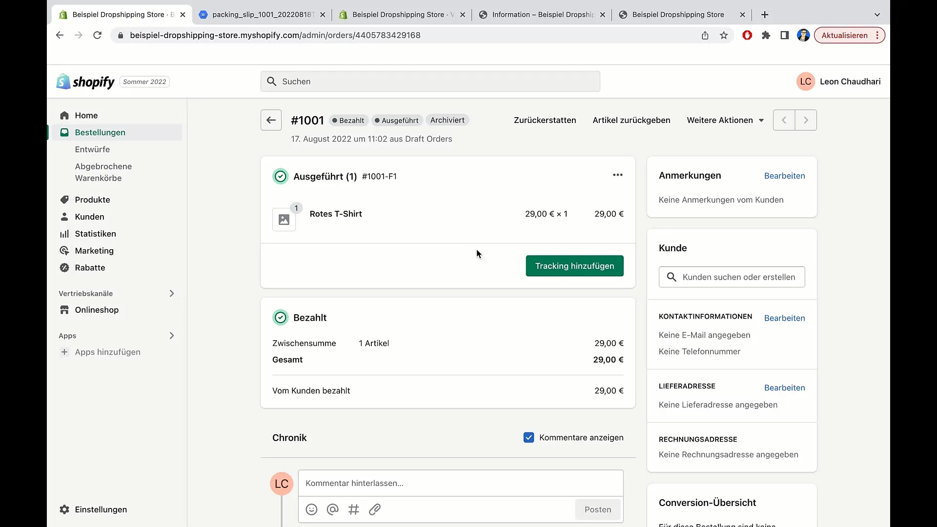 Kurs E-Commerce: Mengelola retur dengan efektif di Shopify Kurs E-Commerce: Mengelola retur dengan efektif di Shopify