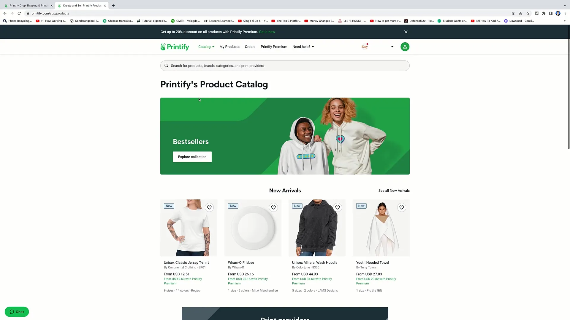 Produkte in Printify erstellen – So geht's!