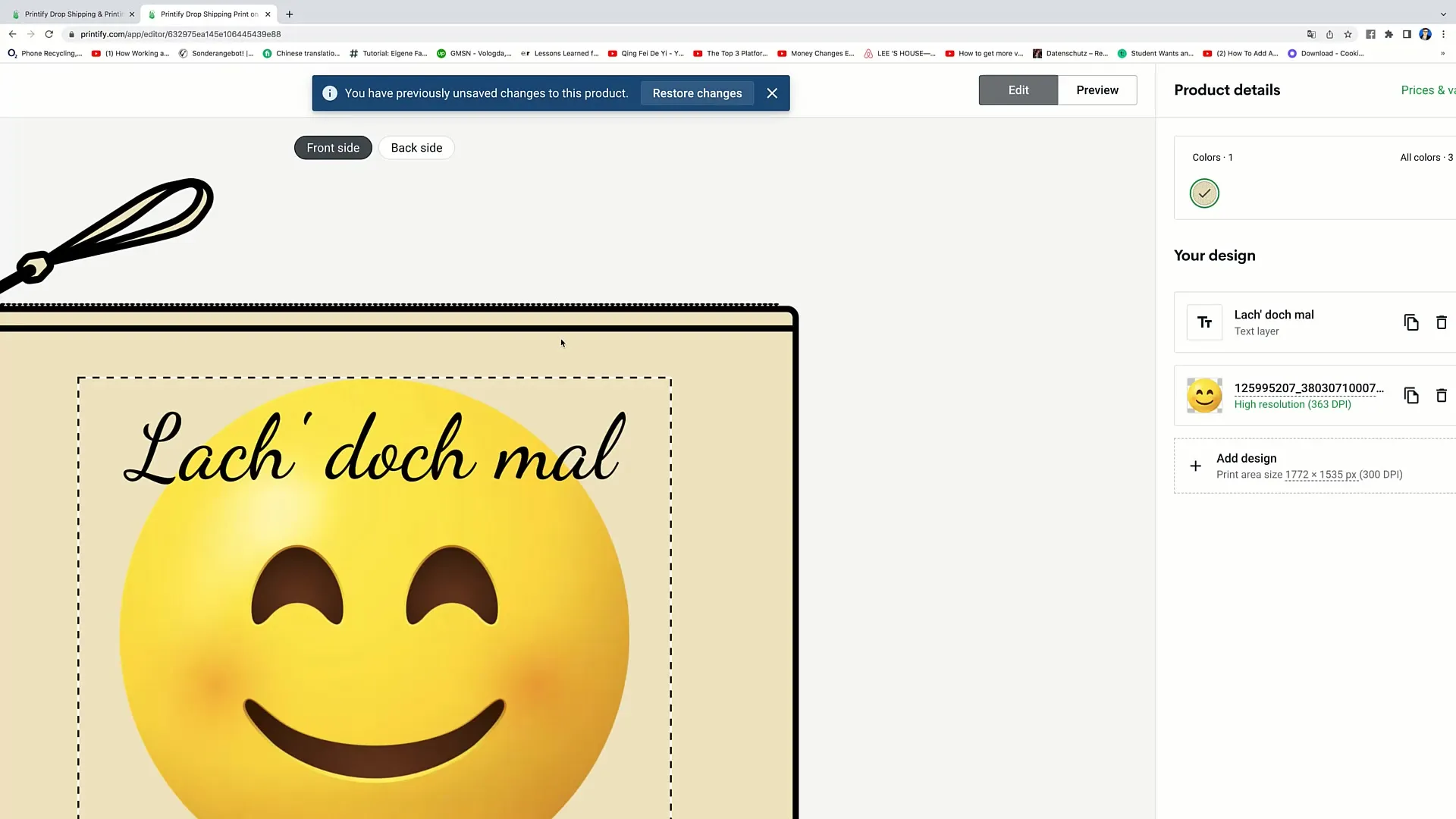 E-kauppa onnistuu hyvin: Tuotesuunnittelu Printifyssa
