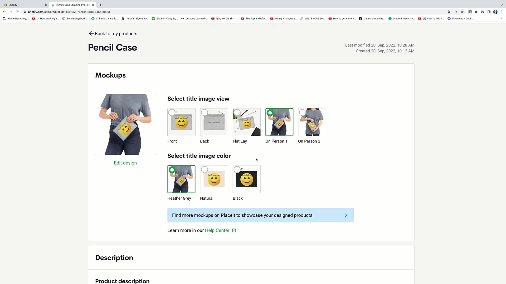 Kurs E-Commerce: Printify - Tinjauan tentang fungsi akun Kurs E-Commerce: Printify - Tinjauan tentang fungsi akun