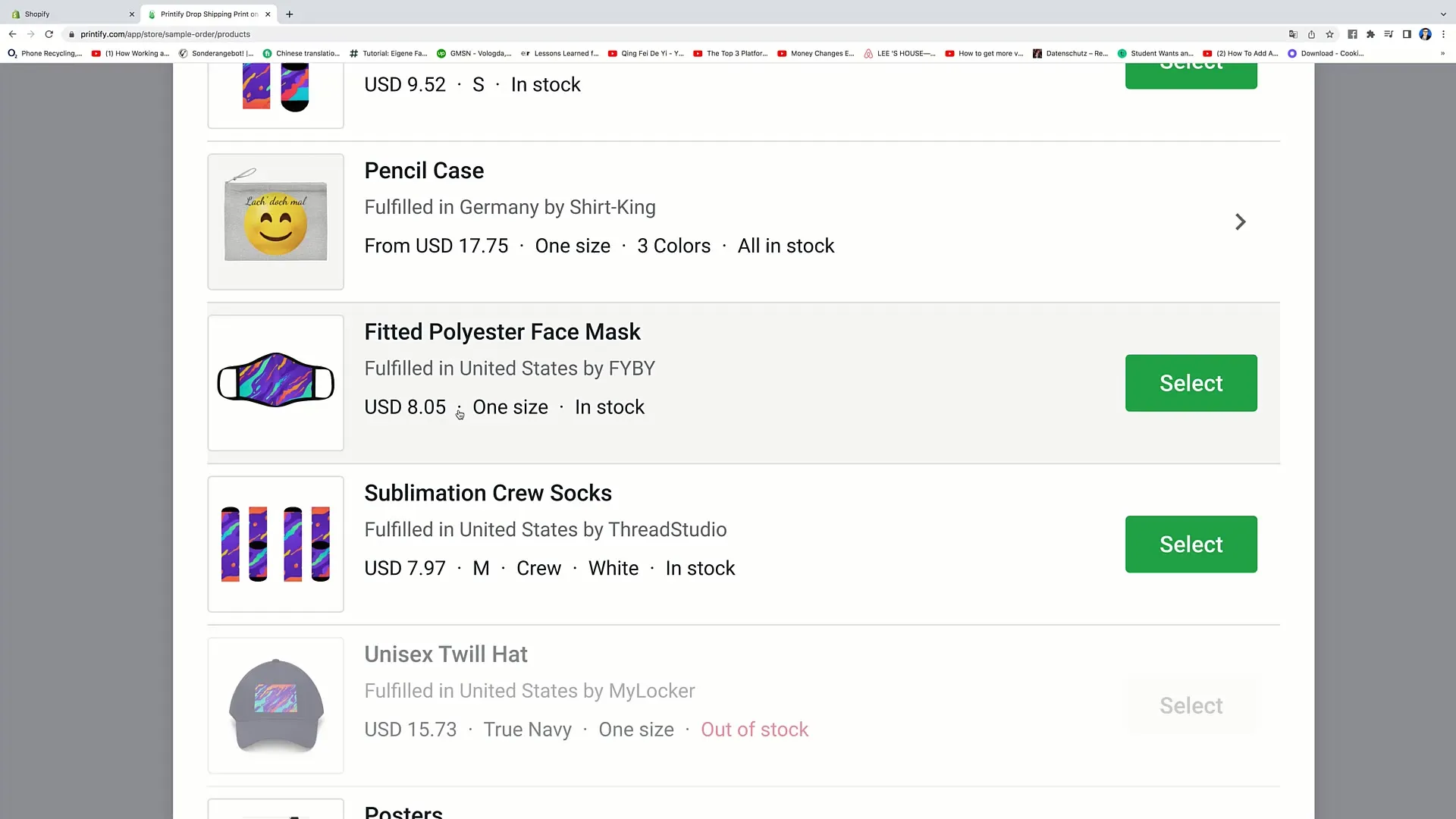 Kurs E-Commerce: Printify - Tinjauan tentang fungsi akun Kurs E-Commerce: Printify - Tinjauan Fitur Akun