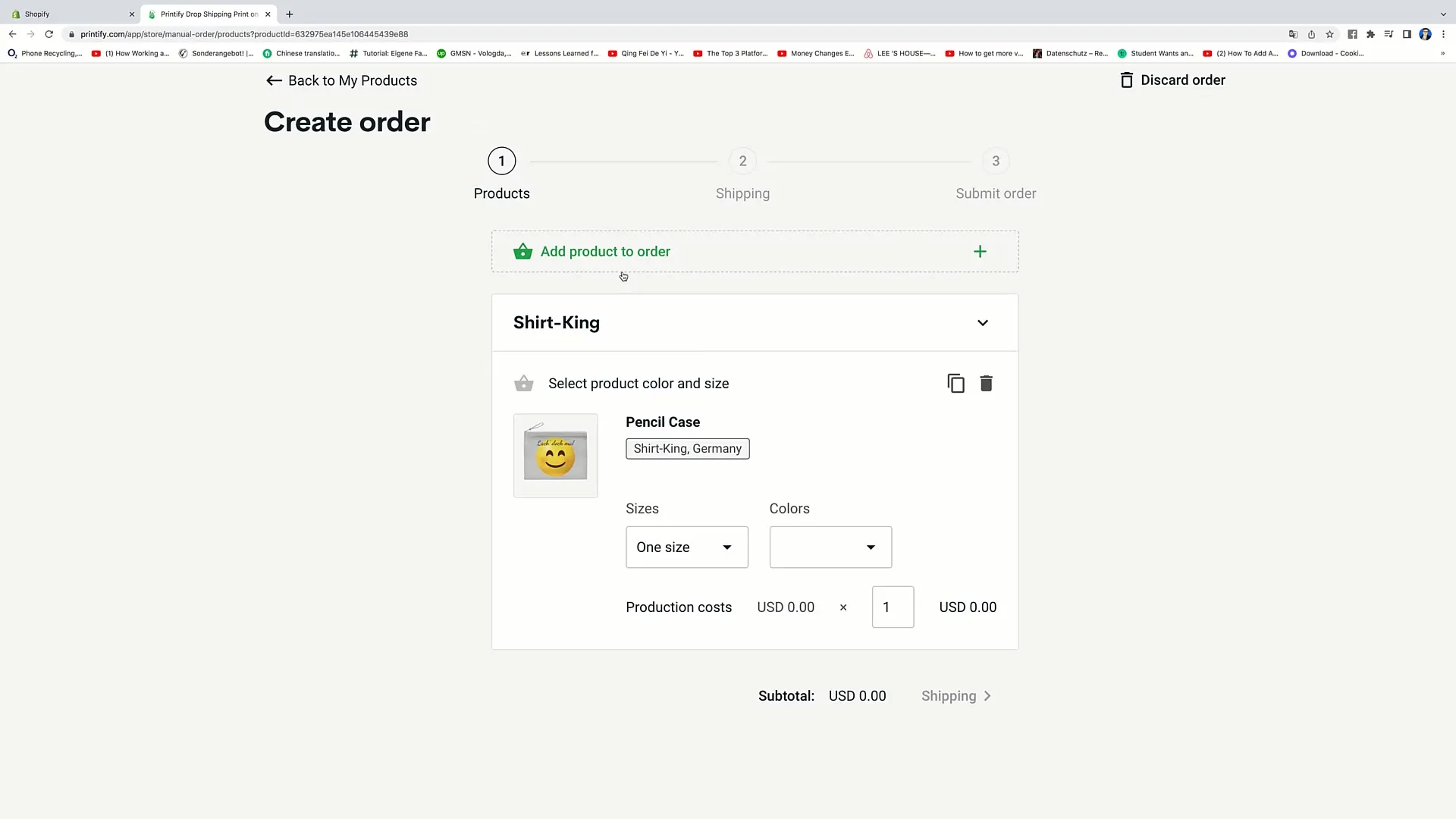 Kurs E-Commerce: Printify - Tinjauan mengenai fungsi akun Kurs E-Commerce: Printify - Tinjauan tentang fungsi akun