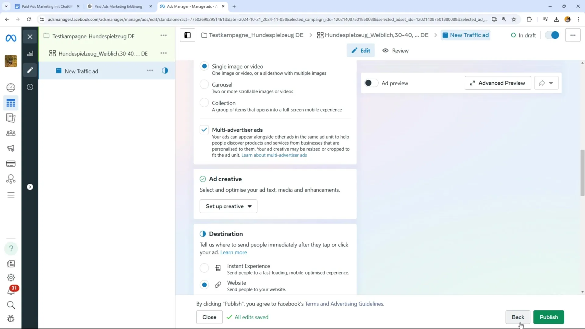 Zielgruppen- und Budgetoptimierung für Facebook Ads Zielgruppen- und Budgetoptimierung für Facebook Ads