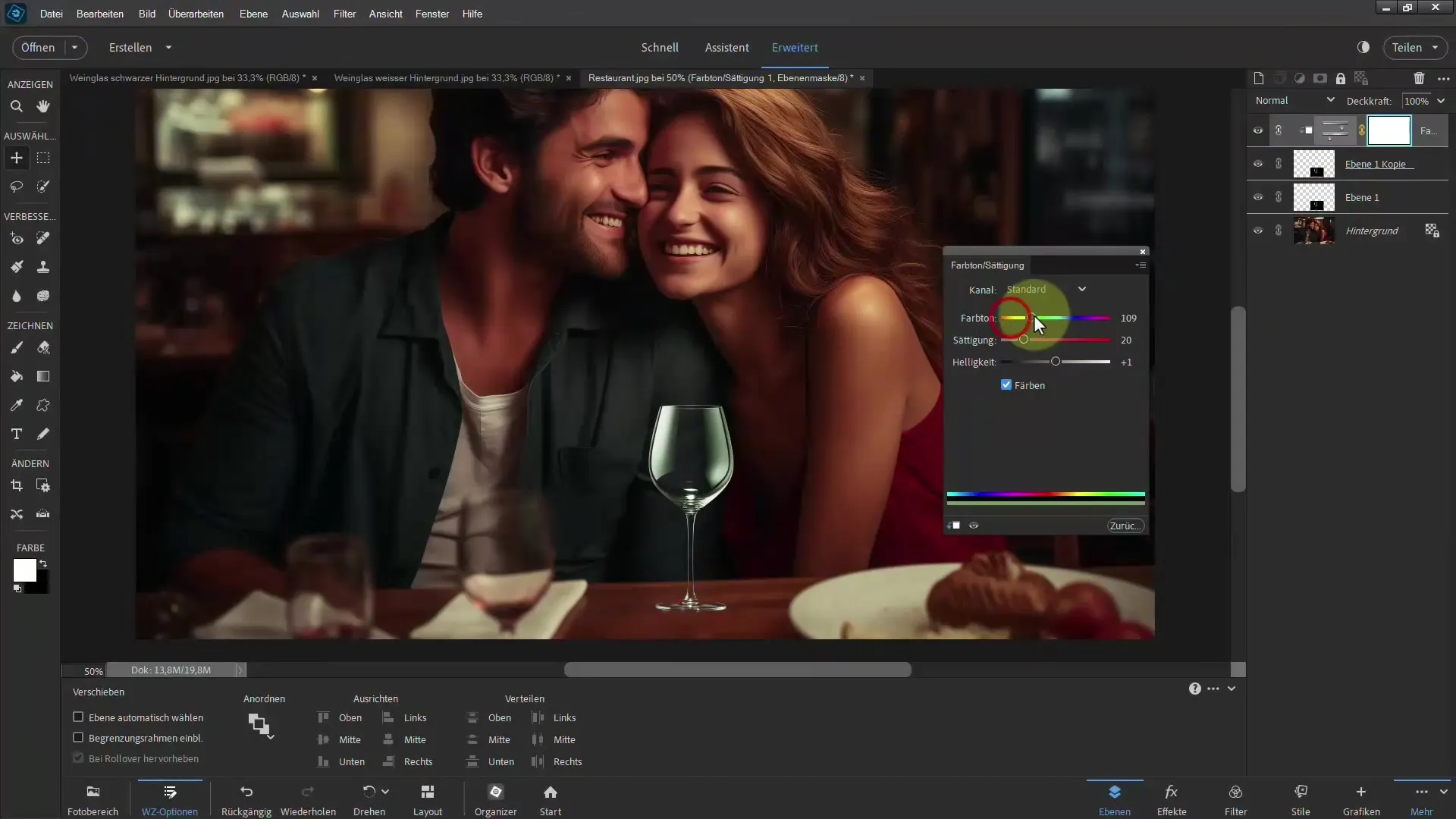 Poistaminen Photoshop Elementsissä – vaiheittainen ohje