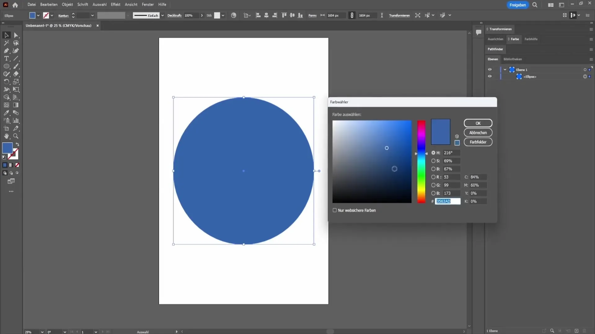 Farbmanagement in Adobe Illustrator: RGB und CMYK verstehen
