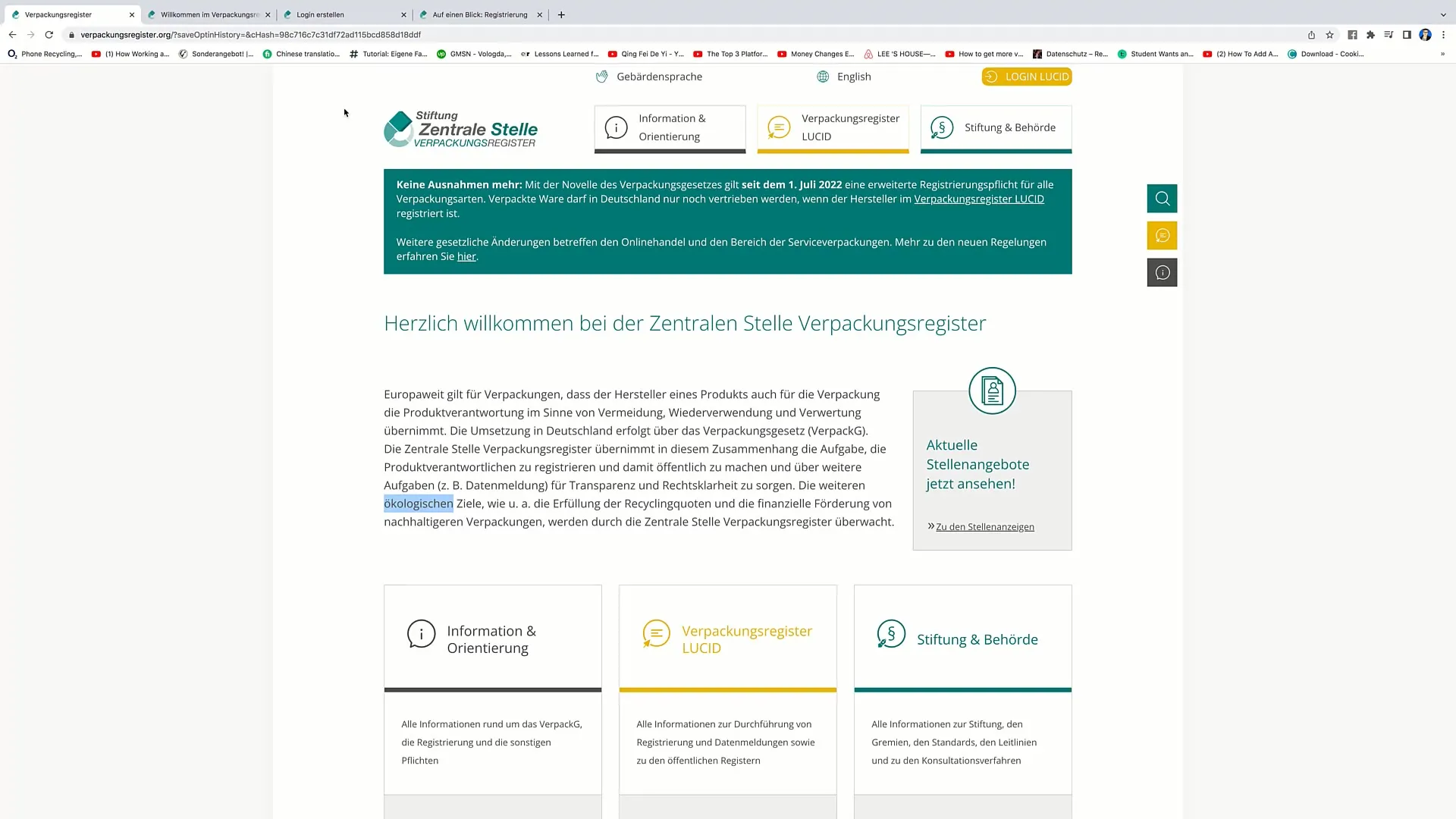 Emballage lov: Sådan registrerer du dig succesfuldt hos LUCID Emballagelov: Sådan registrerer du dig succesfuldt hos LUCID