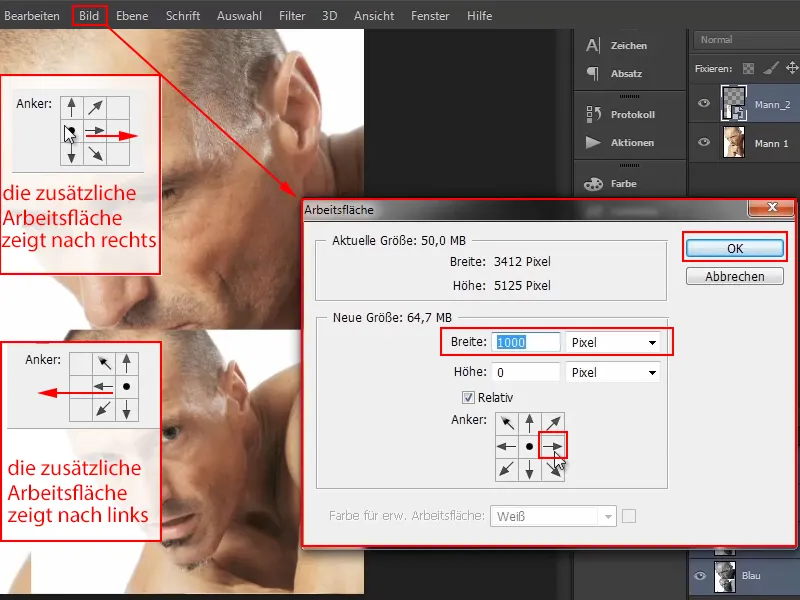 Photoshop-Composing - Das Orakel des Meeres - Teil 05: Maske vorbereiten und platzieren