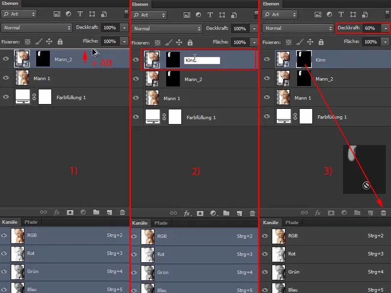 Photoshop-Composing - Das Orakel des Meeres - Teil 05: Maske vorbereiten und platzieren