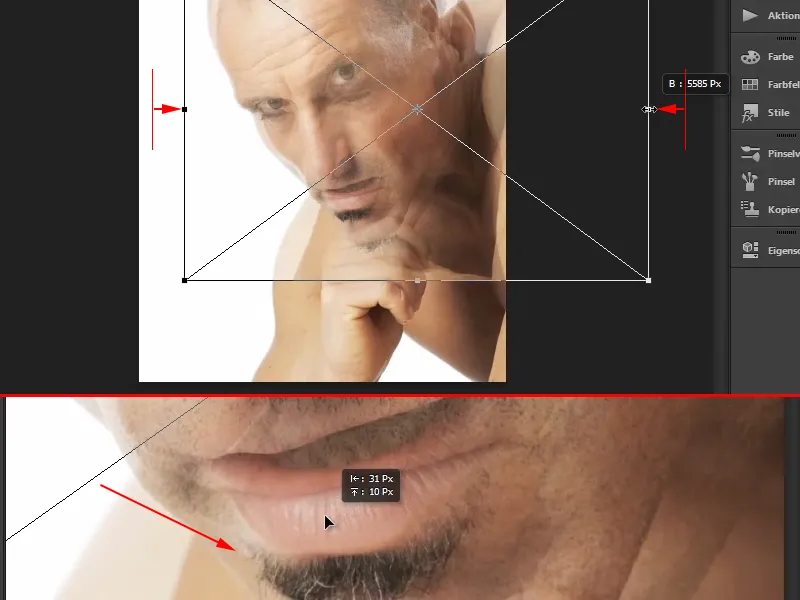 Photoshop-Composing - Das Orakel des Meeres - Teil 05: Maske vorbereiten und platzieren