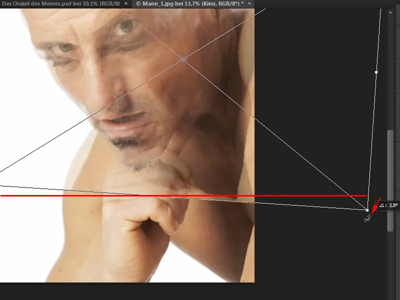 Photoshop-Composing - Das Orakel des Meeres - Teil 05: Maske vorbereiten und platzieren