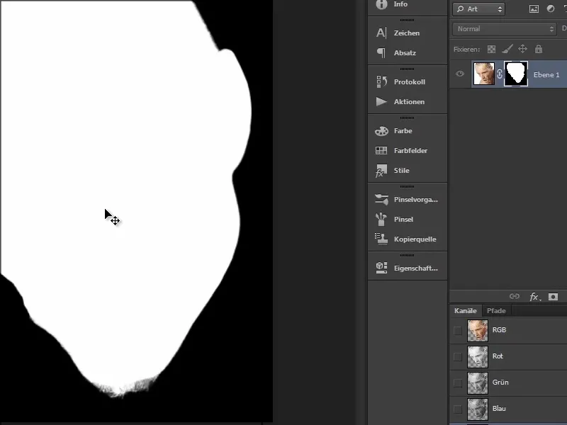 Photoshop-Composing - Das Orakel des Meeres - Teil 05: Maske vorbereiten und platzieren
