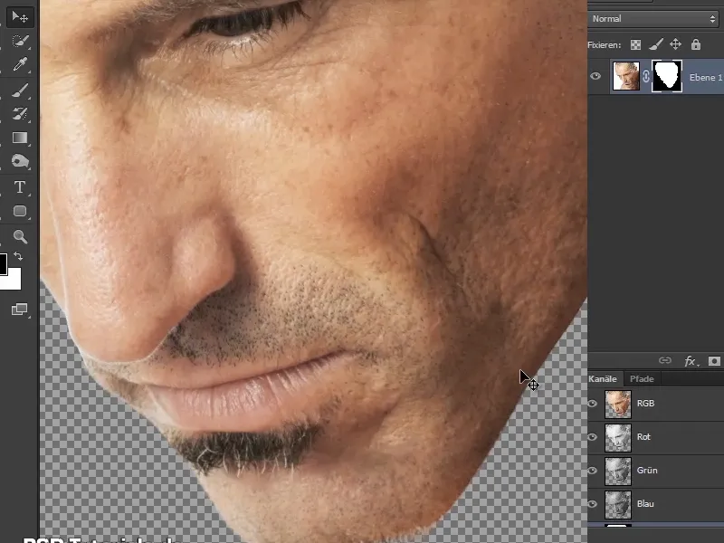 Photoshop-Composing - Das Orakel des Meeres - Teil 05: Maske vorbereiten und platzieren