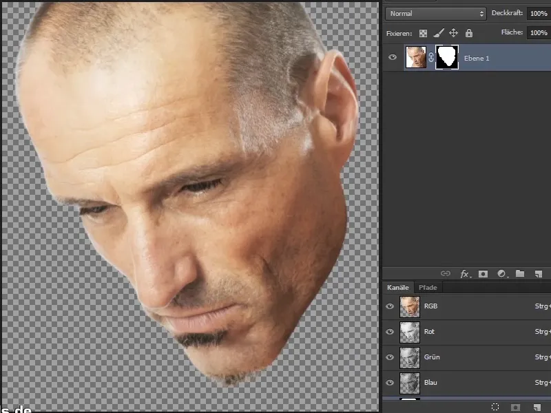 Photoshop-Composing - Das Orakel des Meeres - Teil 05: Maske vorbereiten und platzieren