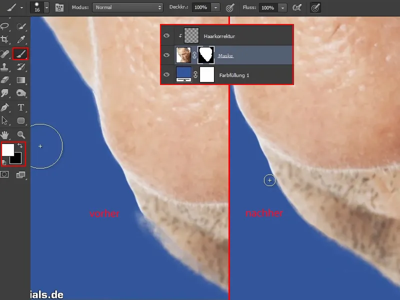 Photoshop-Composing - Das Orakel des Meeres - Teil 05: Maske vorbereiten und platzieren