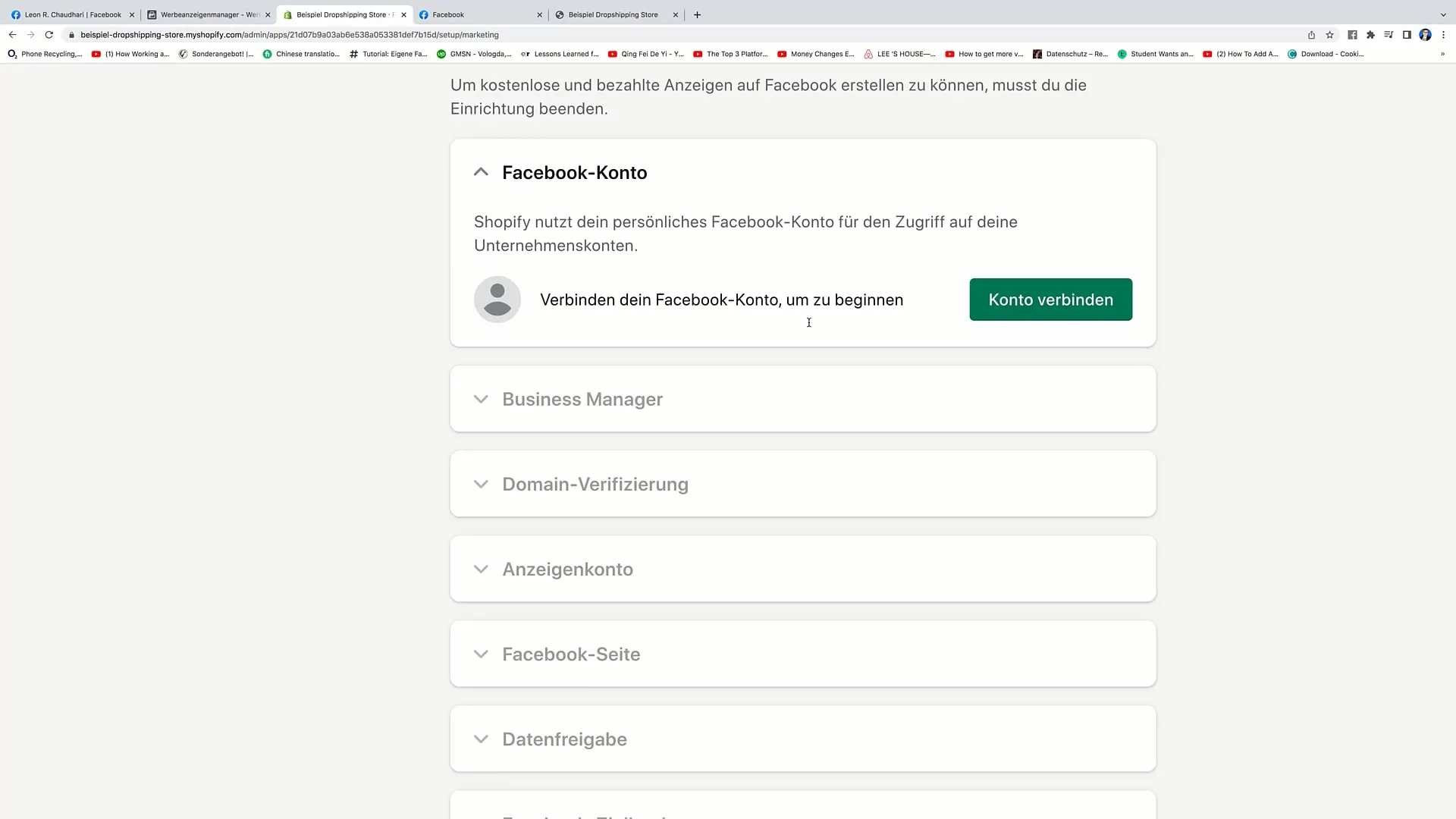 Steg-för-steg-instruktioner för att ställa in Facebook-pixlar i Shopify