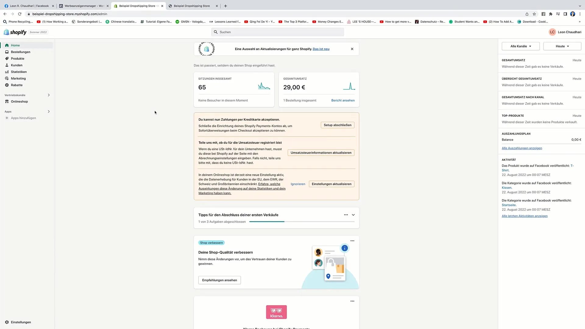 Steg-för-steg-guide för att ställa in Facebook-pixlar på Shopify