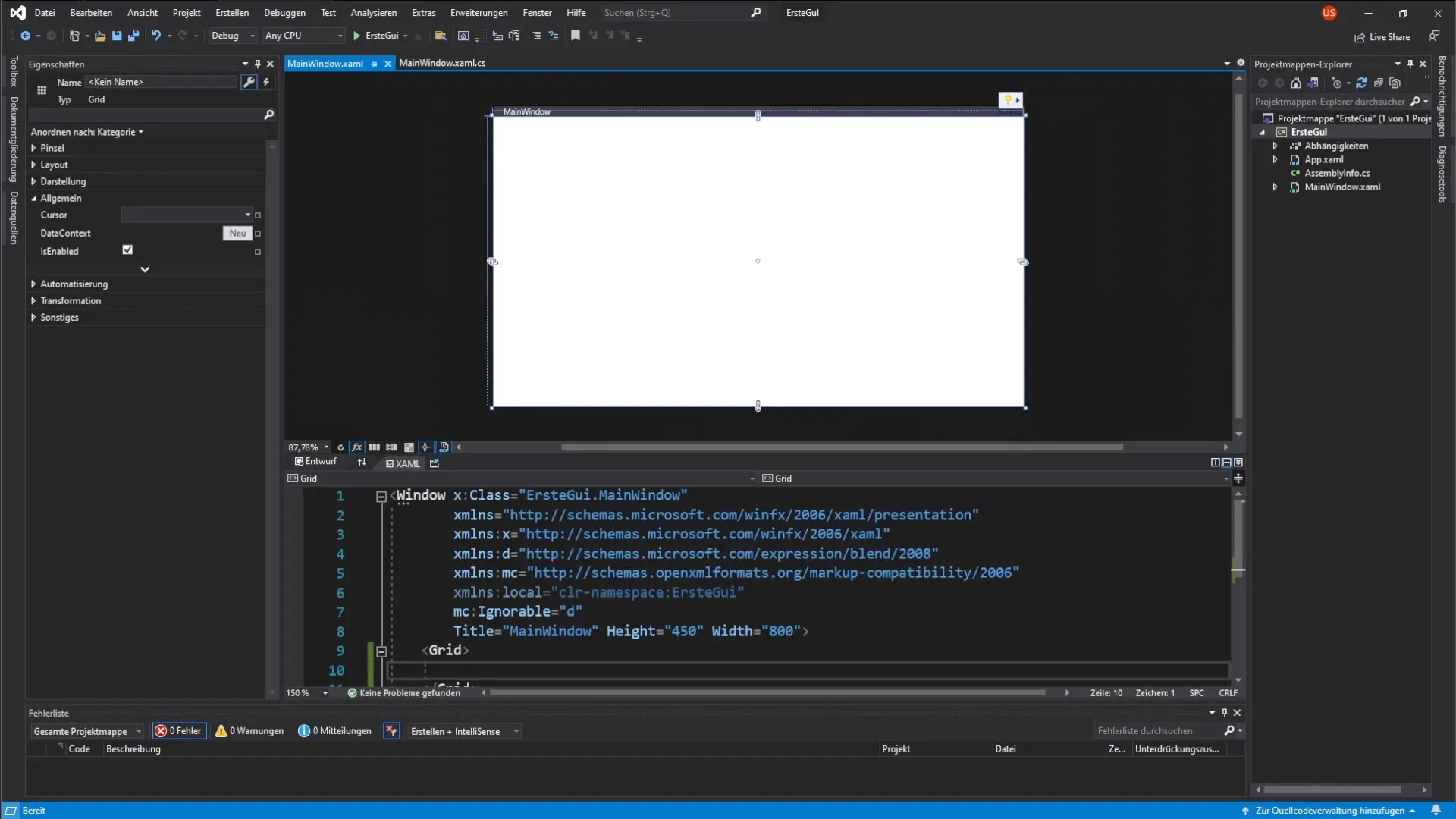 Create and customize a textbox in WPF
