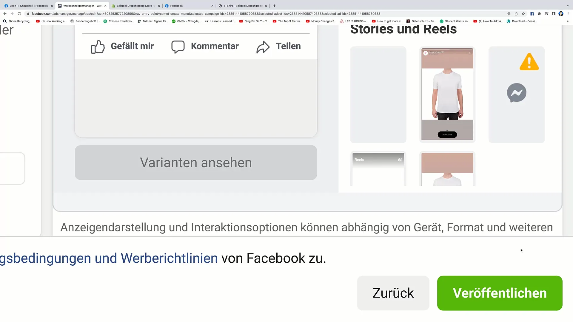 Steg-för-steg-guide för att skapa Facebook-konverteringsannonser