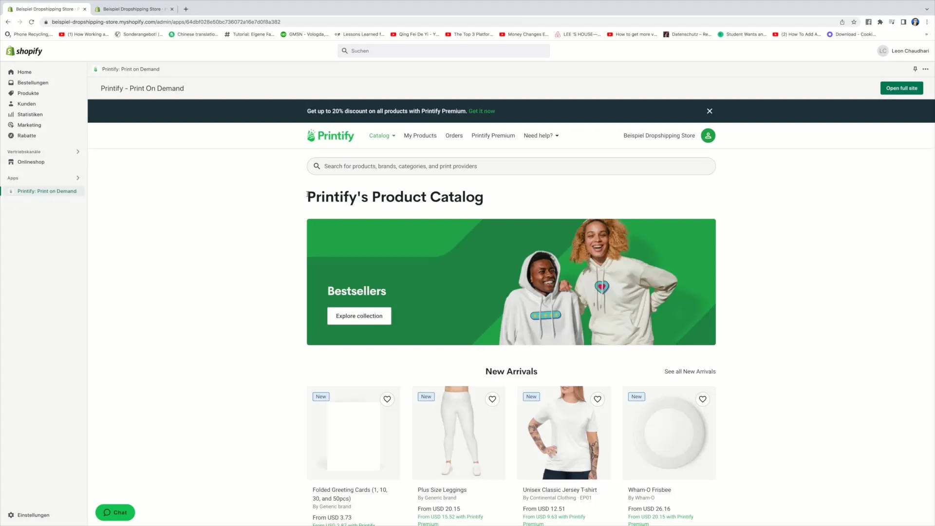 Shopify och Printify ansluta - Steg för steg-guide för framgångsrik e-handel